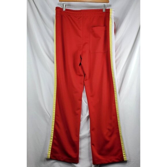 Playboy By Pacsun Women's Red Sweatpants Straight Leg Drawstring Size S (A-7) - Picture 3 of 11